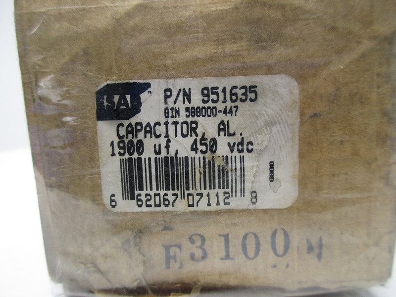 GENERAL ELECTRIC 23M192F450EI1D1 ELECTROLYTIC CAPACITOR 450V  NSMP