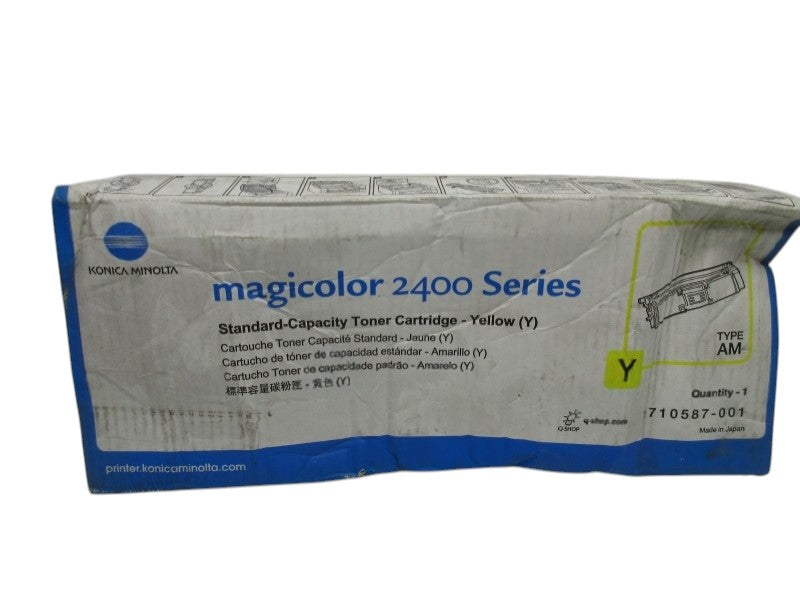 KONICA MINOLTA 1710587-001 YELLOW TONER CARTRIDGE  NSMP