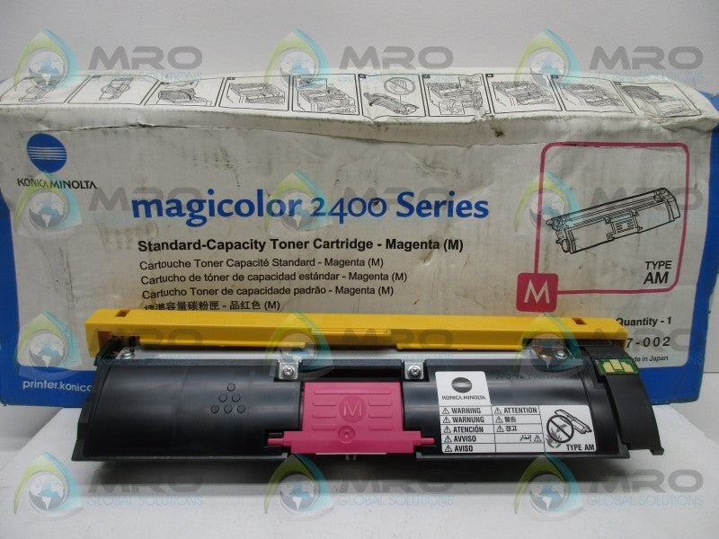 KONICA MINOLTA 1710587-002 MAGENTA TONER CARTRIDGE  NSMP