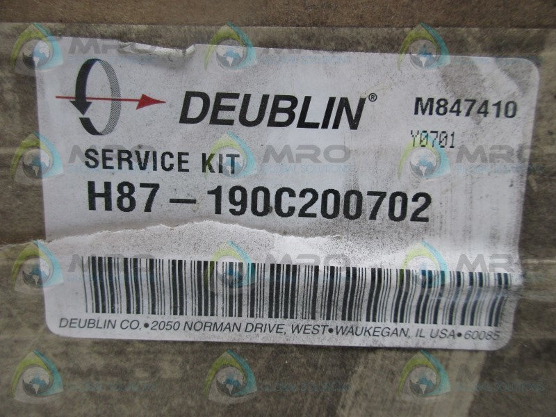DEUBLIN 00369RAL5009 H87ER BLUE END CAP 2"  NSMP