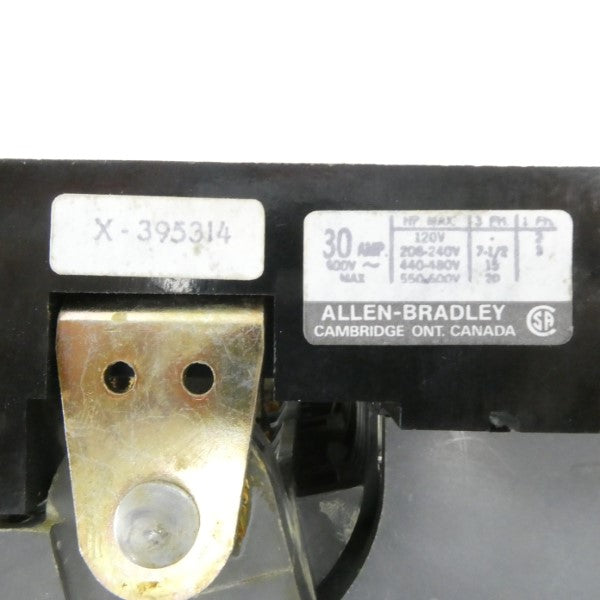 ALLEN BRADLEY X-395314 550-600V UNMP