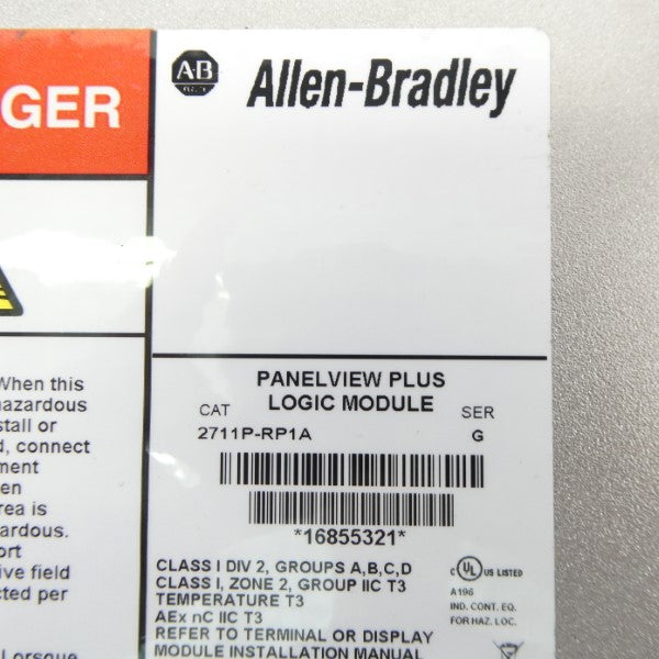 ALLEN BRADLEY 2711P-RDT15C SER. B UNMP