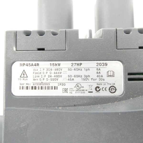 NIDEC MP45A4R 550V 45A UNMP