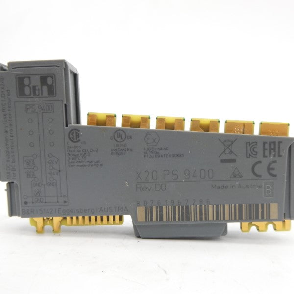 B&R X20PS9400 UNMP