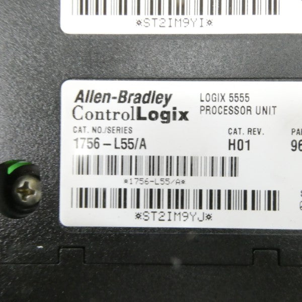 ALLEN BRADLEY 1756-L55M13 SER. A F/W 1.3 24VDC UNMP