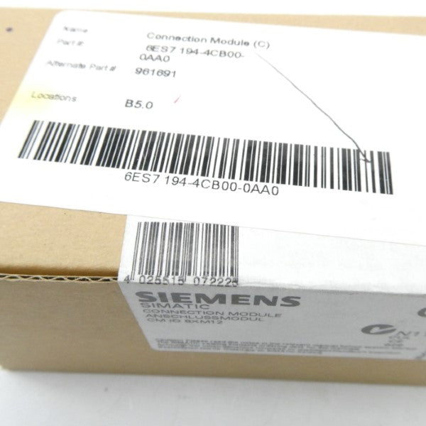 SIEMENS 6ES7194-4CB00-0AA0 NSFS