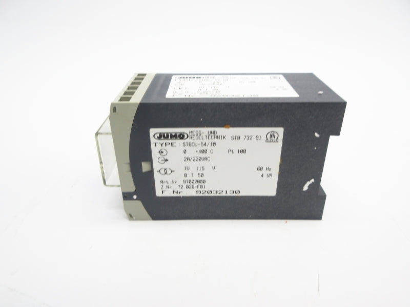 JUMO STBOW-54/10 220VAC 2A 0-400'C NSMP