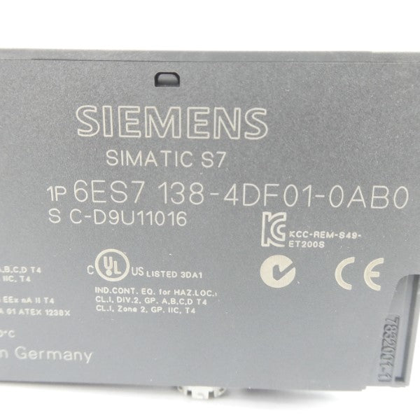 SIEMENS 6ES7138-4DF01-0AB0 NSMP