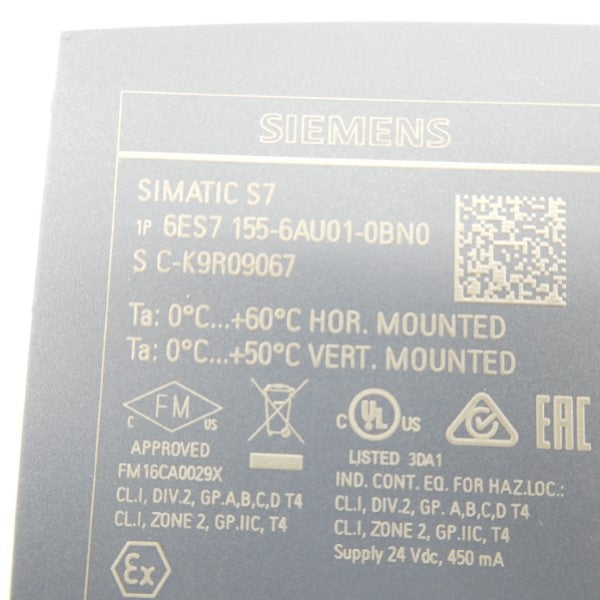 SIEMENS 6ES7 155-6AU01-0BN0 24VDC NSMP