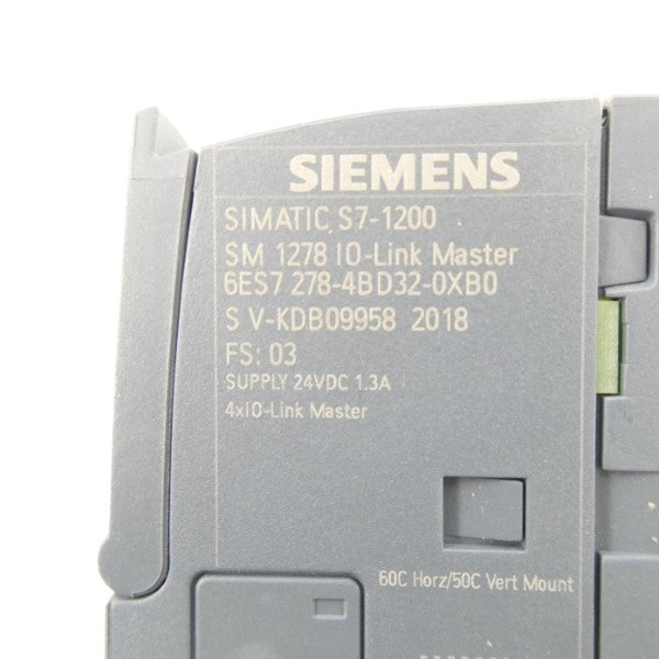 SIEMENS 6ES7278-4BD32-0XB0 24VDC 1.3A NSMP
