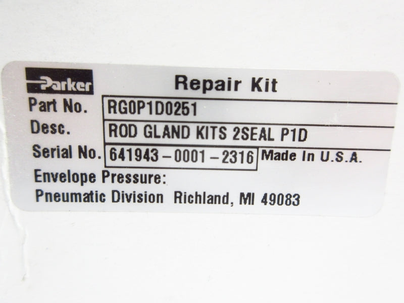 PARKER RG0P1D0251 NSMP