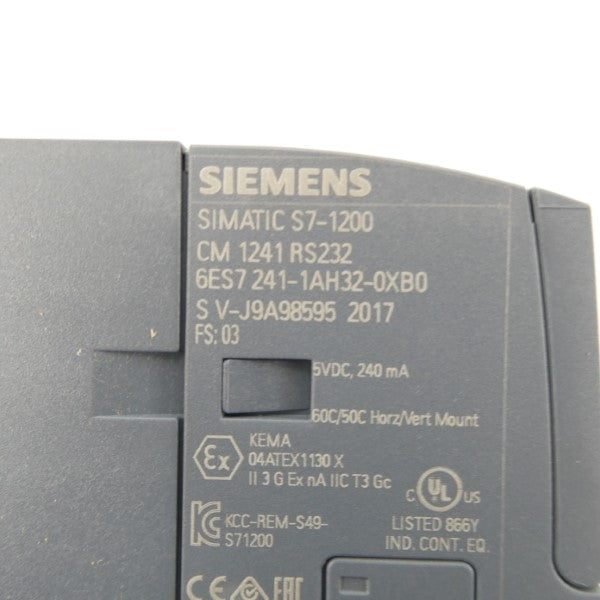SIEMENS 6ES7241-1AH32-0XB0 5VDC NSMP