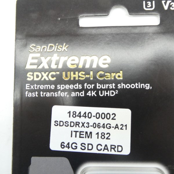 SANDISK SDSDRX3-064G-A21 NSMP