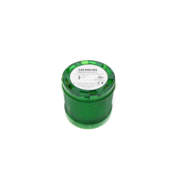 Voyant Lumineux (Signalleuchte) Siemens 8WD4 420-5AC - Vert, 24V AC/DC - Neuf