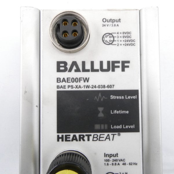 BALLUFF BAEPS-XA-1W-24-038-607 BAE00FW 24V 3.8A UNMP