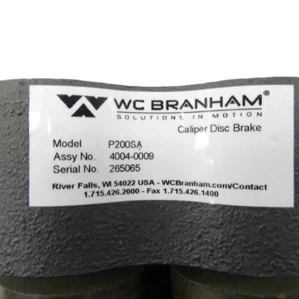 WC BRANHAM 4004-0009 P200SA NSNP