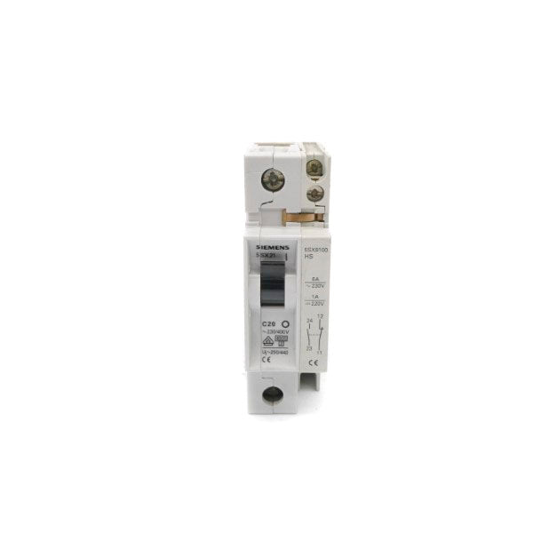 SIEMENS 5SX21C20 230/400V 20A UNMP