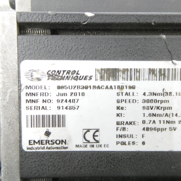 EMERSON 095U2B301BACAA100190 98V 0.7A UNMP
