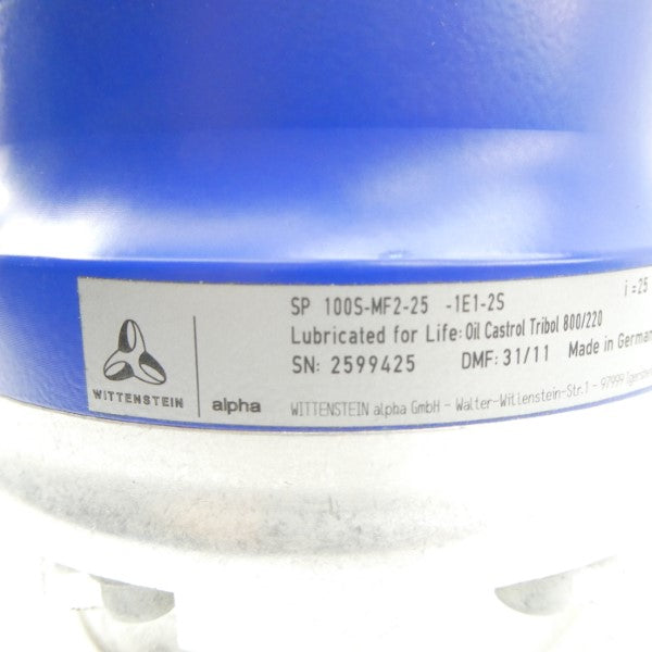 WITTENSTEIN SP100S-MF2-25-1E1-2S NSNP