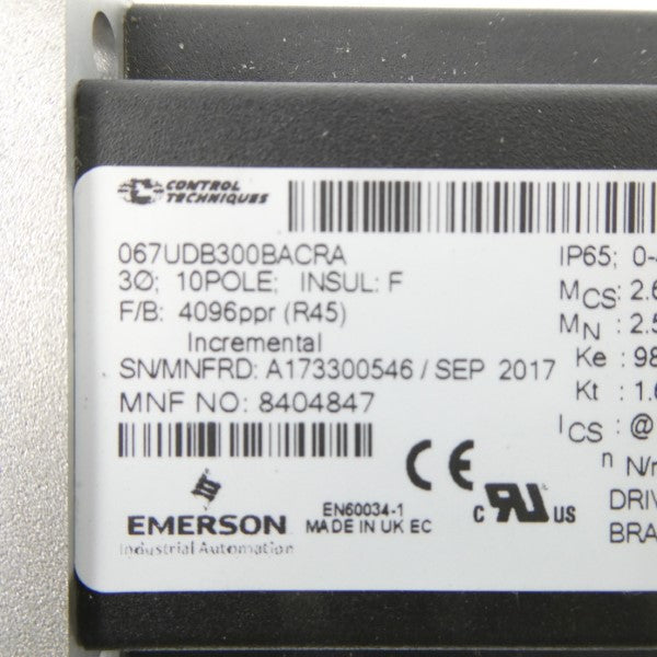 EMERSON 067UDB300BACRA 98V 1.8A NSNP