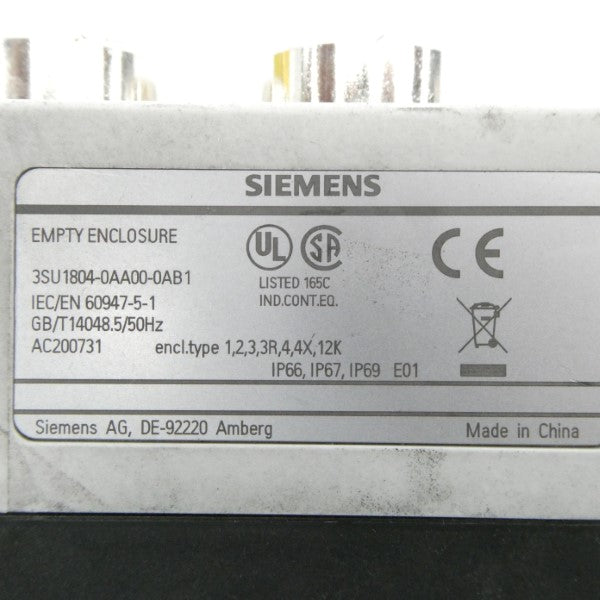 SIEMENS 3SU1804-0AA00-0AB1 UNMP