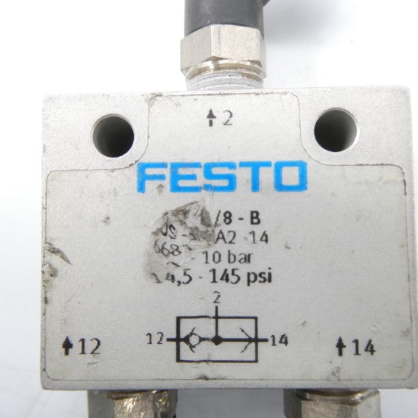 FESTO OS-1/8-B 6681 14.5-145PSI UNMP