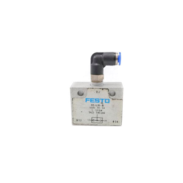 FESTO OS-1/8-B 6681 14.5-145PSI (AS PICTURED) UNMP