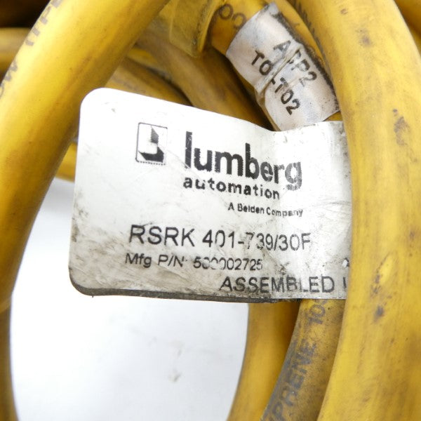 LUMBERG AUTOMATION RSRK401-739/30F UNMP