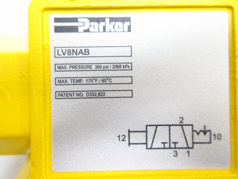PARKER LV8NAB 300PSI NSMP