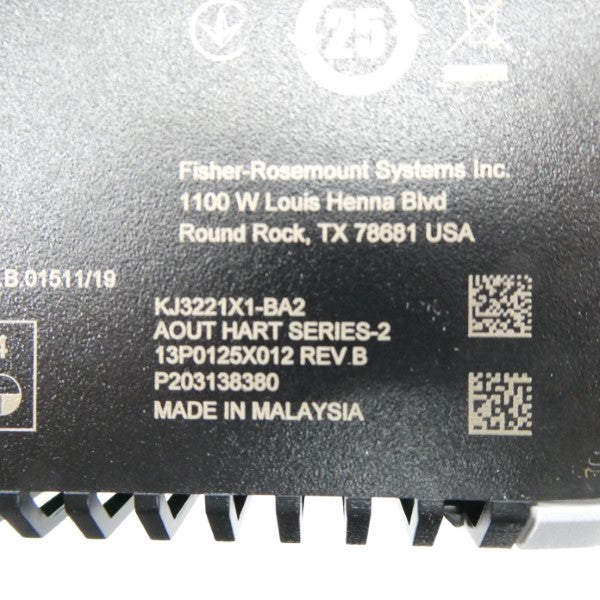 EMERSON 13P0125X012 KJ3221X1-BA2 NSMP