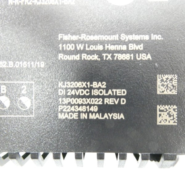 EMERSON 13P0093X022 KJ3206X1-BA2 24VDC NSNP