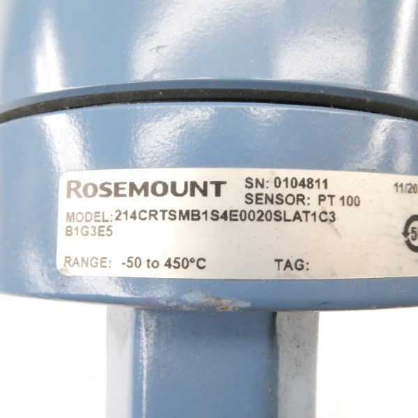ROSEMOUNT 214CRTSMB1S4E0020SLAT1C3B1G3E5 NSNP