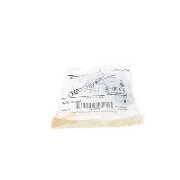 ALLEN BRADLEY 800L-18L10G SER. B 120VAC NSMP