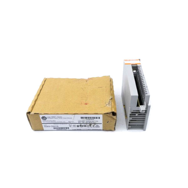 ALLEN BRADLEY 5069-OW16 SER. B F/W 4.011 5-125VAC (BR/WH) NSMP