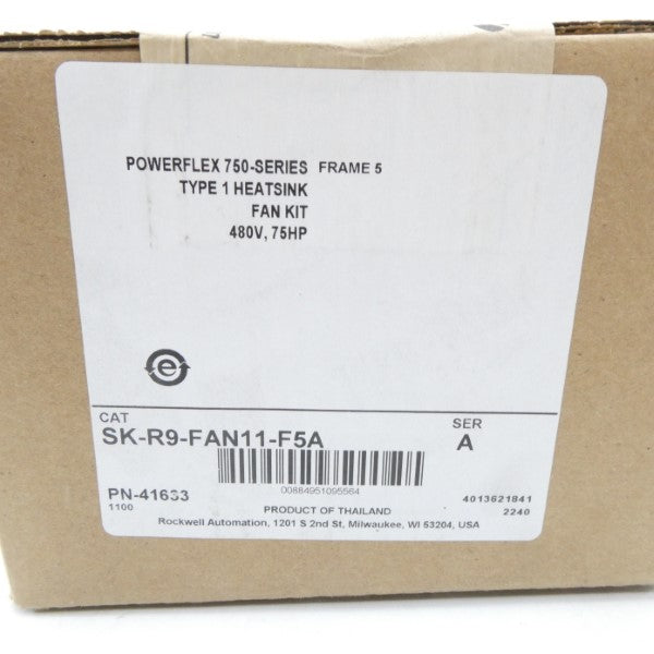 ALLEN BRADLEY SK-R9-FAN11-F5A SER. A 480V (BR/WH) NSFS