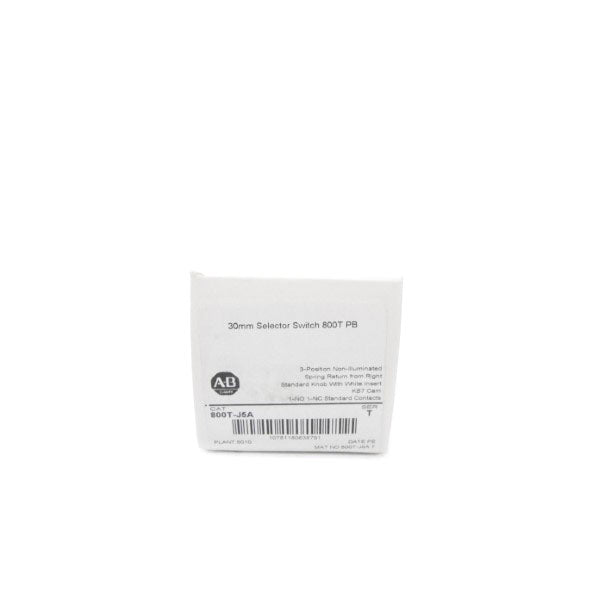 ALLEN BRADLEY 800T-J5A SER. T (WH) NSFS