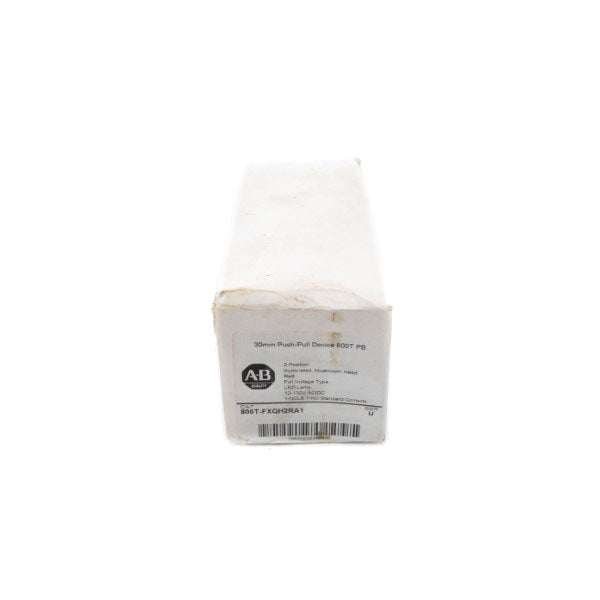 ALLEN BRADLEY 800T-FXQH2RA1 SER. U 12-130VAC/DC (WH) NSFS