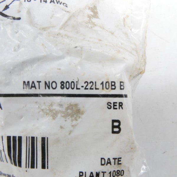 ALLEN BRADLEY 800L-22L10B SER. B NSMP