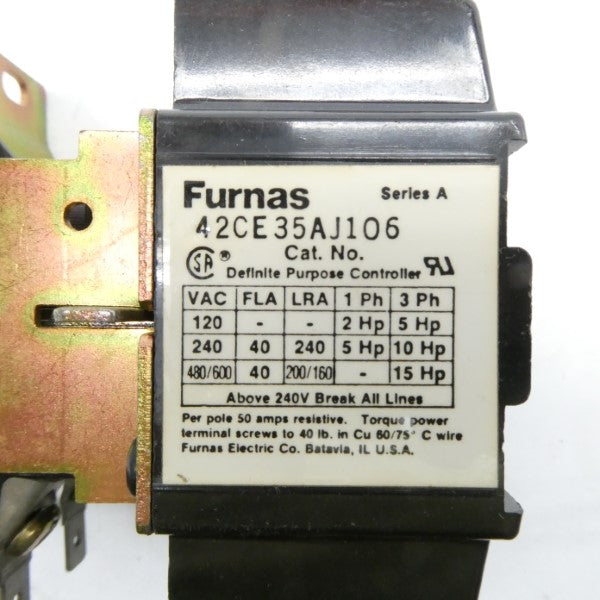 FURNAS 42CE35AJ106 SER. A 24V 40A NSMP