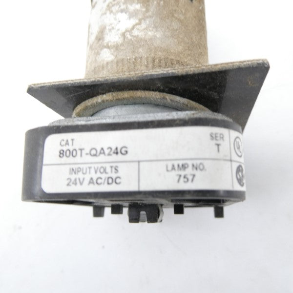 ALLEN BRADLEY 800T-QA24G SER. T 24VAC/DC (AS PICTURED1) UNMP
