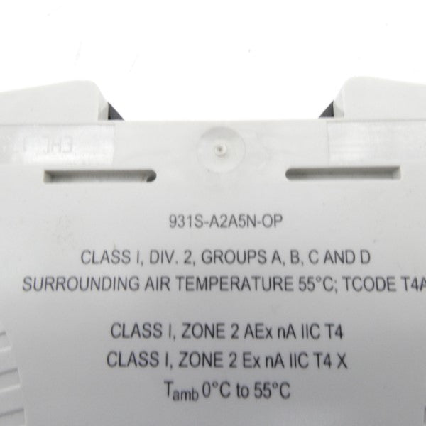 ALLEN BRADLEY 931S-A2A5N-OP SER. A (WH) NSMP