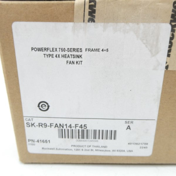 ALLEN BRADLEY SK-R9-FAN14-F45 SER. A (BR/WH) NSMP