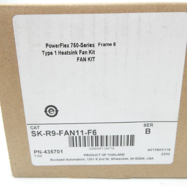 ALLEN BRADLEY SK-R9-FAN11-F6 SER. B (BR/WH) NSMP