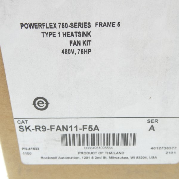 ALLEN BRADLEY SK-R9-FAN11-F5A SER. A 480V (BR/WH) NSMP