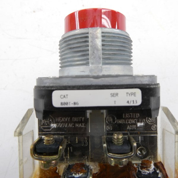 ALLEN BRADLEY 800T-B6 SER. T UNMP