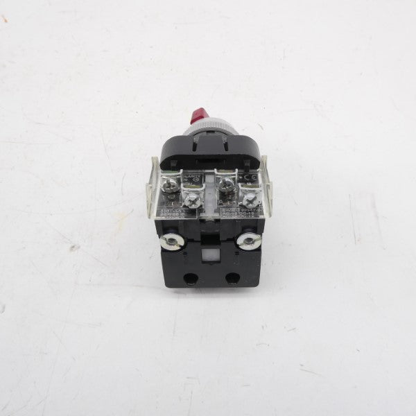 ALLEN BRADLEY 800T-2JRH2KB7AX SER. V 12-130VAC/DC (WH) NSMP