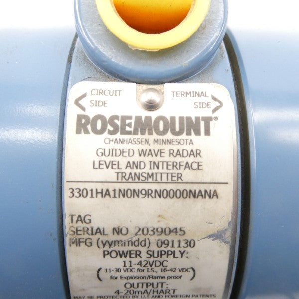 ROSEMOUNT 3301HA1N0N9RN0000NANA 11-42VDC UNMP
