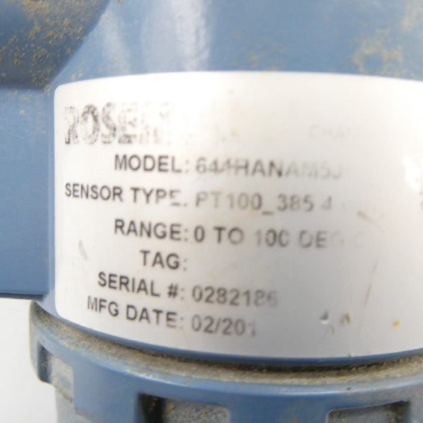 ROSEMOUNT 644HANAM5J UNMP