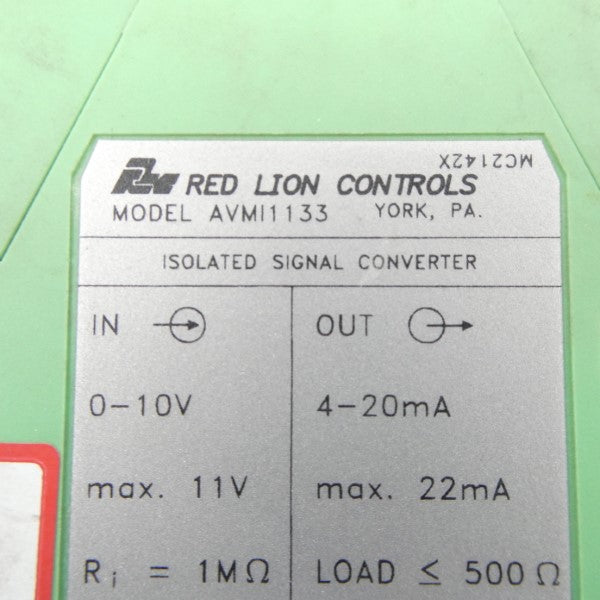 RED LION CONTROLS AVMI1133 24V UNMP