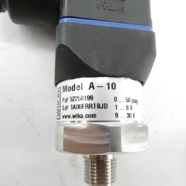 WIKA 52250199 A-10 9-30V 0-50PSI NSMP